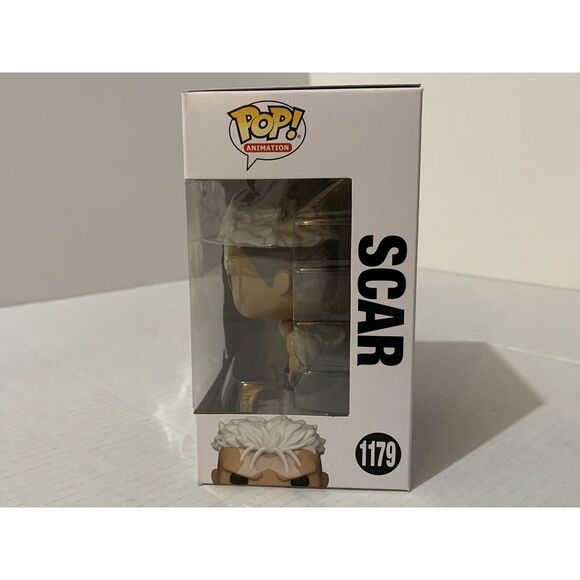 Funko Pop! Vinyl Full metal Alchemist Scar #1179 Anime Manga Villian NEW - Picture 2 of 6